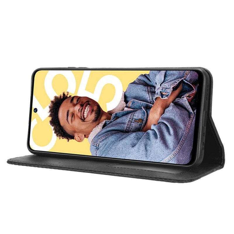 Δερματινη Θηκη Realme C55 Ρετρό Στυλ