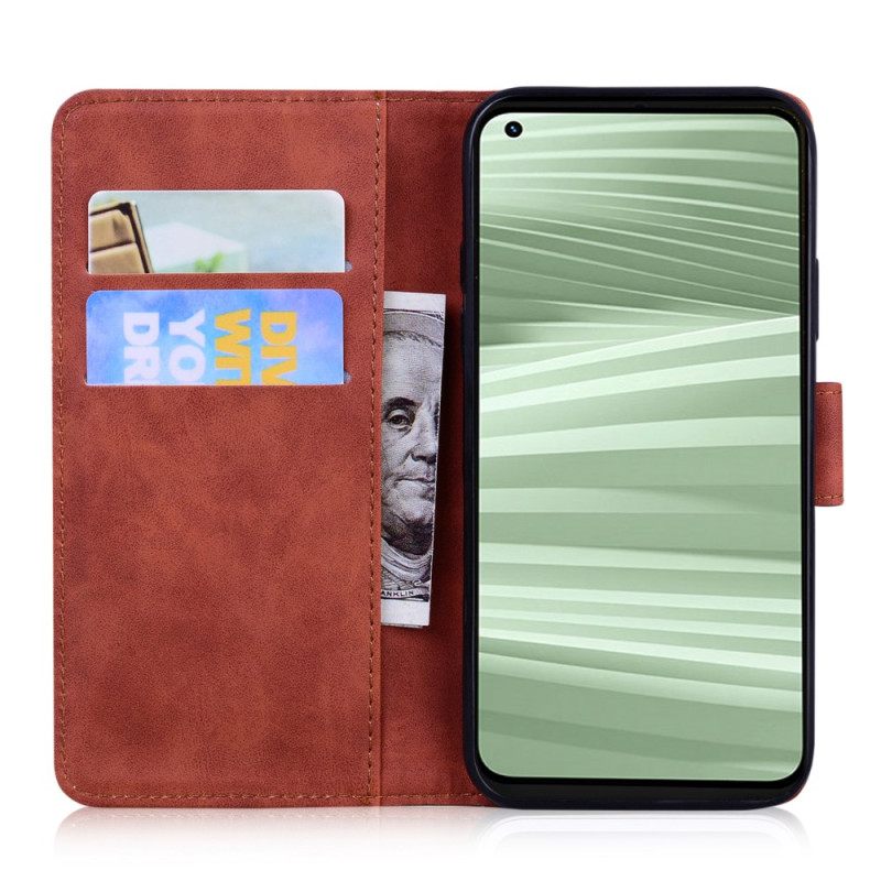 Δερματινη Θηκη Realme C55 Τύπωμα Τίγρης