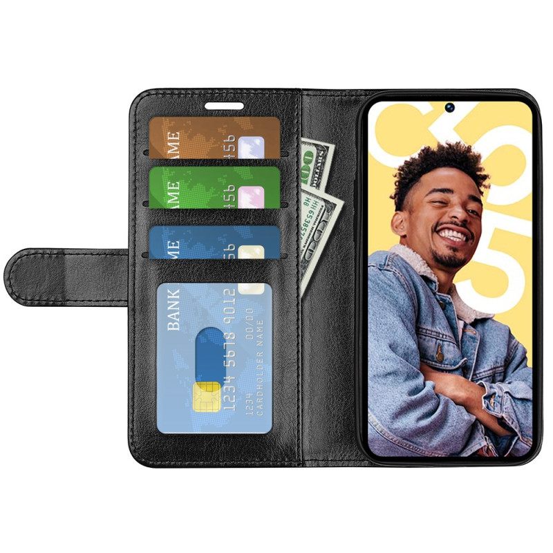 Δερματινη Θηκη Realme C55 Vintage Τεχνητό Δέρμα Σιλικόνης