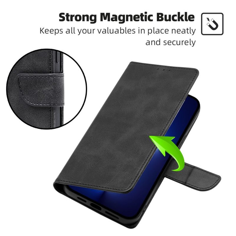 Δερματινη Θηκη Realme C55 Vintage Υφή