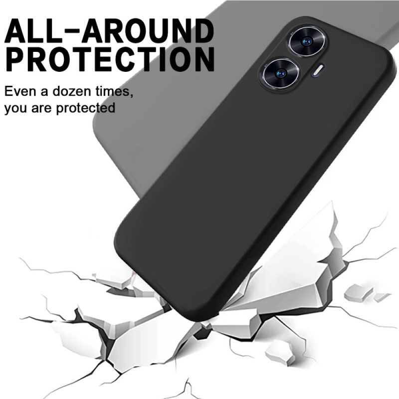 Κάλυμμα Realme C55 Υγρή Σιλικόνη Με Λουράκι Σιλικόνης