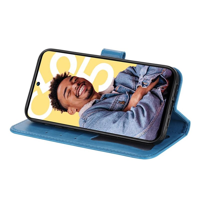 Θηκη Κινητου Realme C55 Λουράκι Με Σχέδιο Λουλουδιών