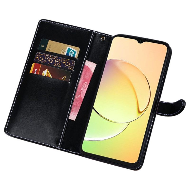 Θηκη Κινητου Realme C55 Στυλ Κροκόδειλου Idewei