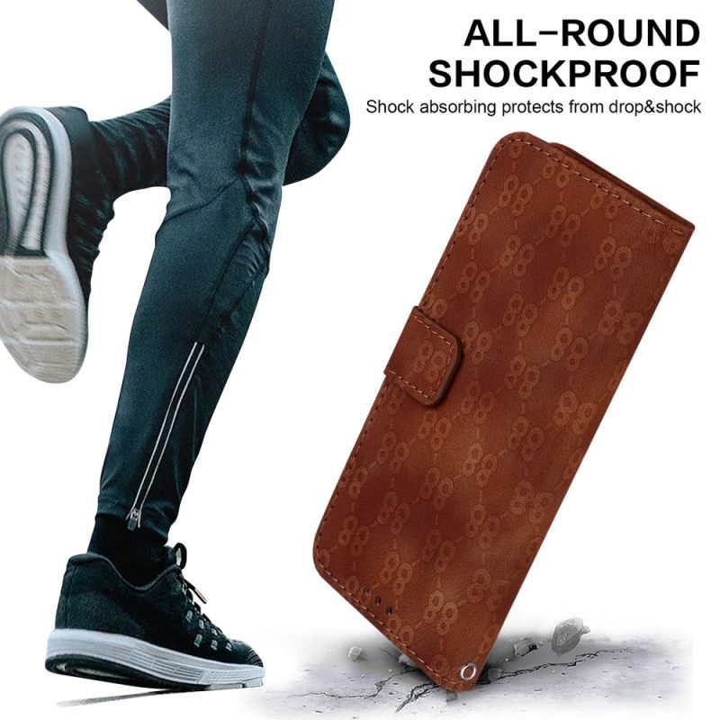 Θηκη Κινητου Realme C55 Σχέδιο 88 Με Λουράκι