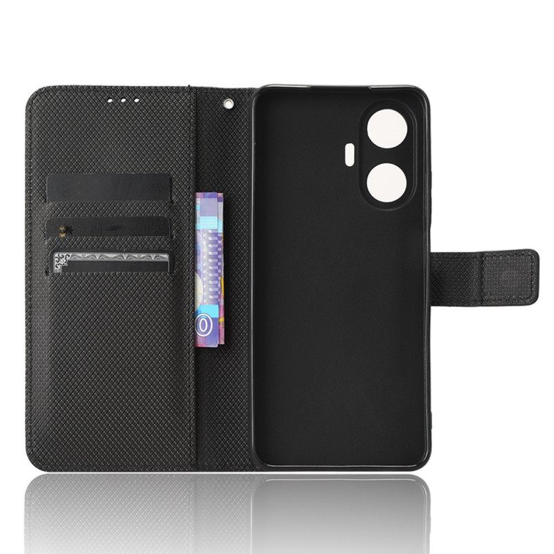 Θηκη Κινητου Realme C55 Θήκες Κινητών Πορτοφόλι Με Λουράκι Με Σχέδιο Και Υφή