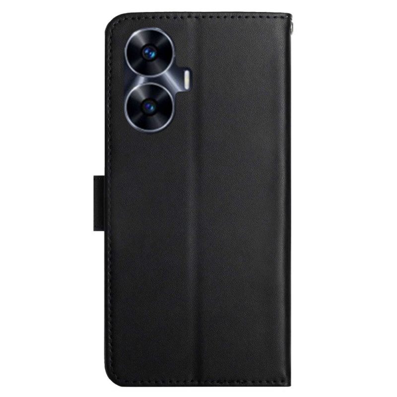 Θηκη Κινητου Realme C55 Θήκες Κινητών Υφή Νάπα