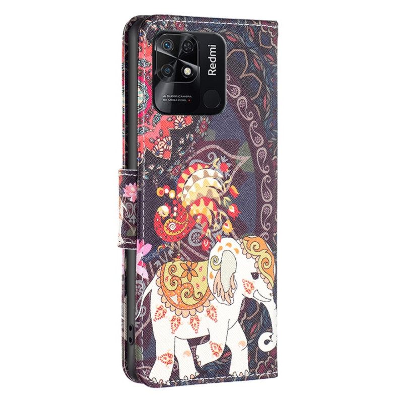 Κάλυμμα Xiaomi Redmi 10C Φυλετικός Ελέφαντας