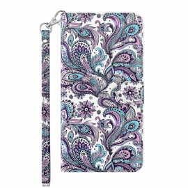 Κάλυμμα Xiaomi Redmi 10C με κορδονι Paisley Strappy