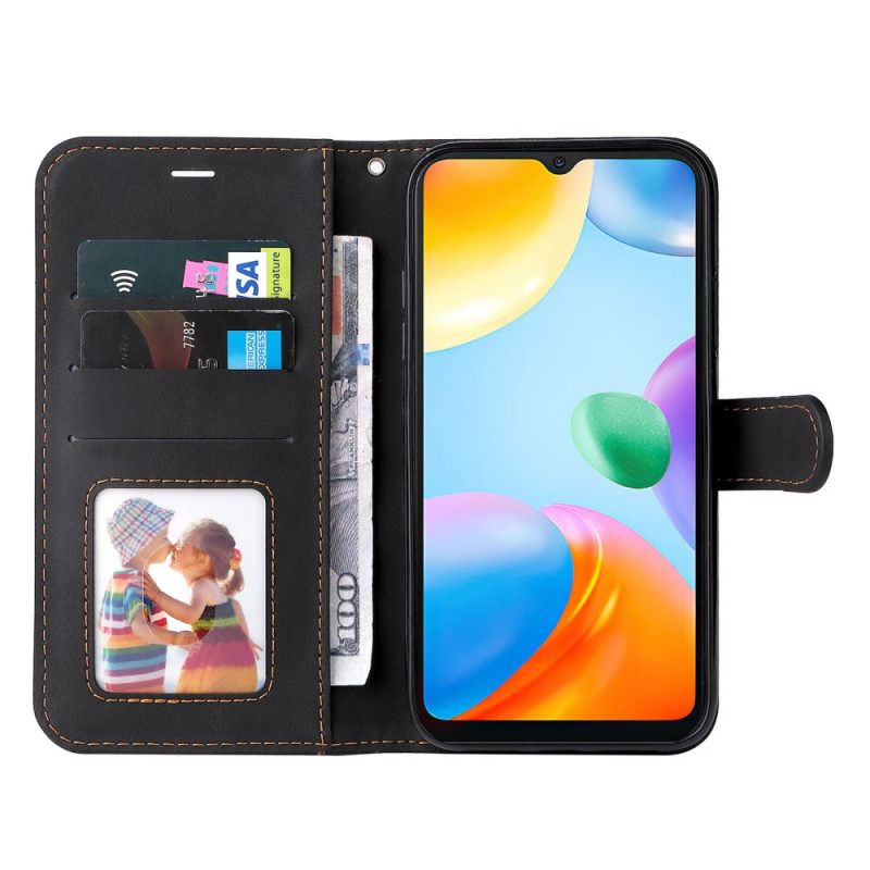 Κάλυμμα Xiaomi Redmi 10C με κορδονι Τρίχρωμο Με Λουράκι