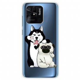 Θήκη Xiaomi Redmi 10C Αστεία Σκυλιά