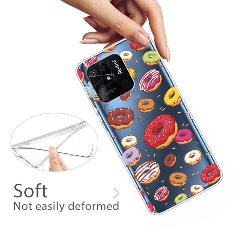 Θήκη Xiaomi Redmi 10C Πολλαπλά Ντόνατς