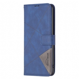 Δερματινη Θηκη Realme C67 Γεωμετρικό Σχέδιο Binfen Color