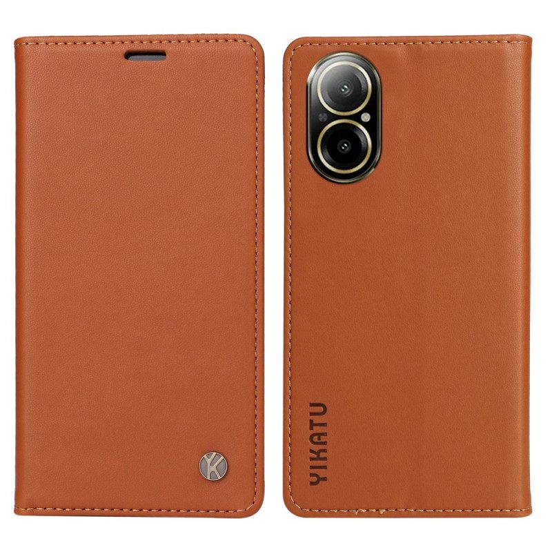 Δερματινη Θηκη Realme C67 Κλασικό Ykatu