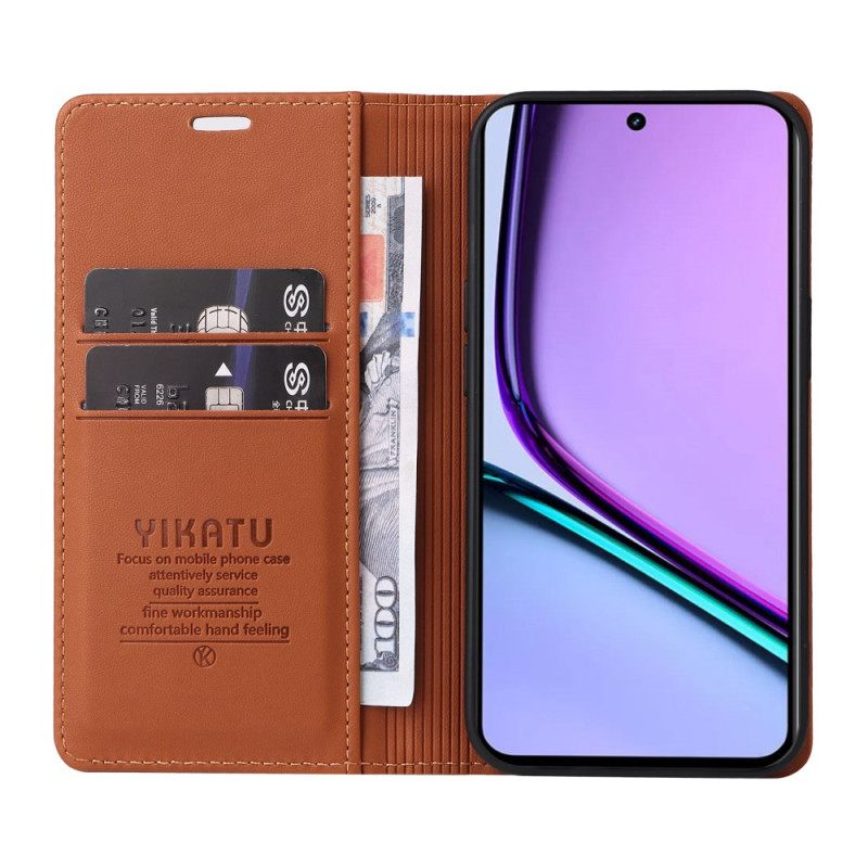 Δερματινη Θηκη Realme C67 Κλασικό Ykatu