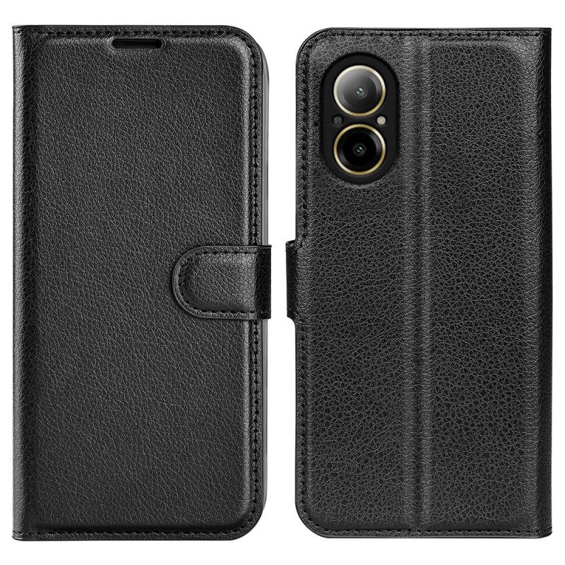 Δερματινη Θηκη Realme C67 Λύτσι Από Τεχνητό Δέρμα Σιλικόνης