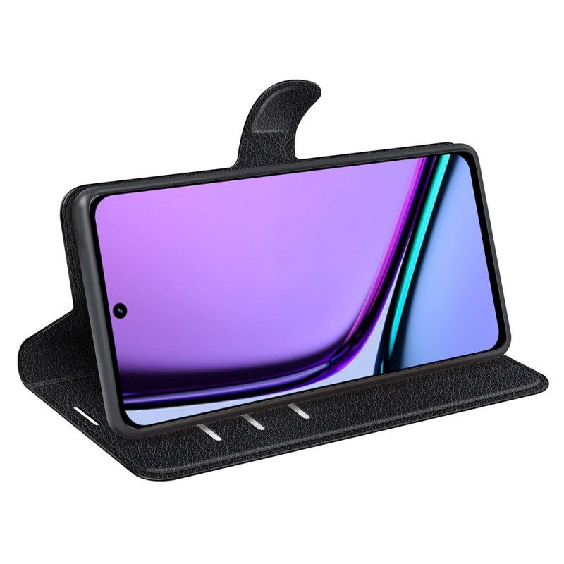 Δερματινη Θηκη Realme C67 Λύτσι Από Τεχνητό Δέρμα Σιλικόνης