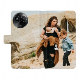 Δερματινη Θηκη Realme C67 Ρετρό Σιλικόνης