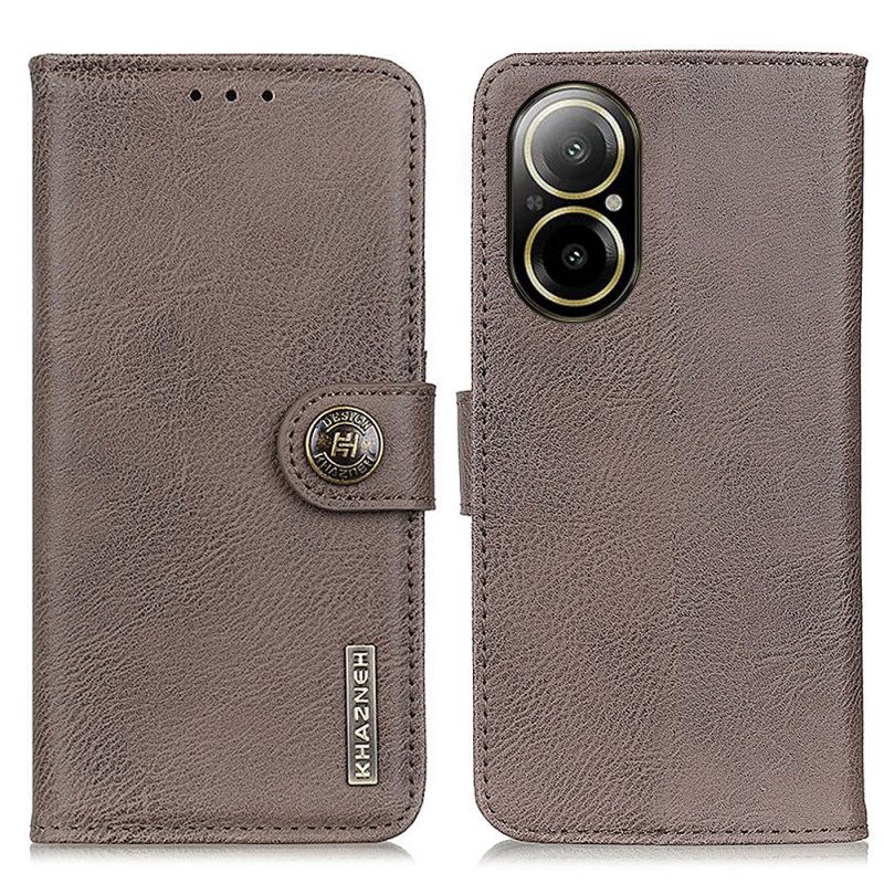 Δερματινη Θηκη Realme C67 Vintage Khazneh Σιλικόνης