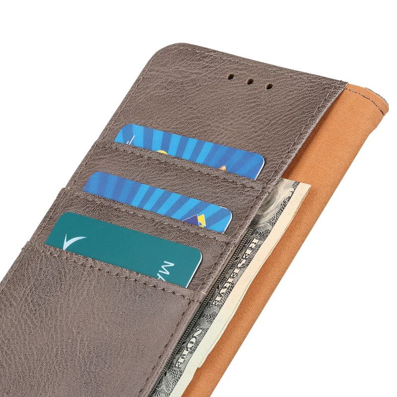Δερματινη Θηκη Realme C67 Vintage Khazneh Σιλικόνης