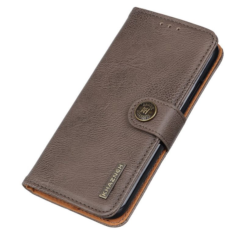 Δερματινη Θηκη Realme C67 Vintage Khazneh Σιλικόνης