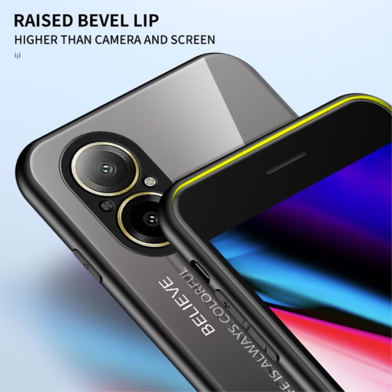 Κάλυμμα Realme C67 Γυαλί Hello Από Σκληρυμένο Γυαλί Σιλικόνης