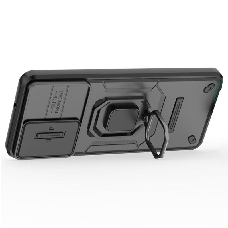 Κάλυμμα Realme C67 Θήκη Για Δαχτυλίδια Και Συρόμενο Κάλυμμα Φακού