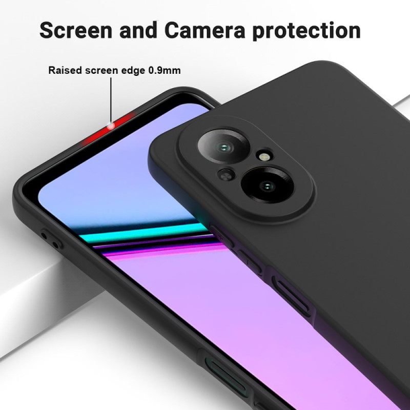Κάλυμμα Realme C67 Υγρή Σιλικόνη Με Λουράκι