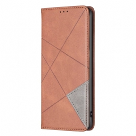 Δερματινη Θηκη Realme C53 Γεωμετρικό Σχέδιο