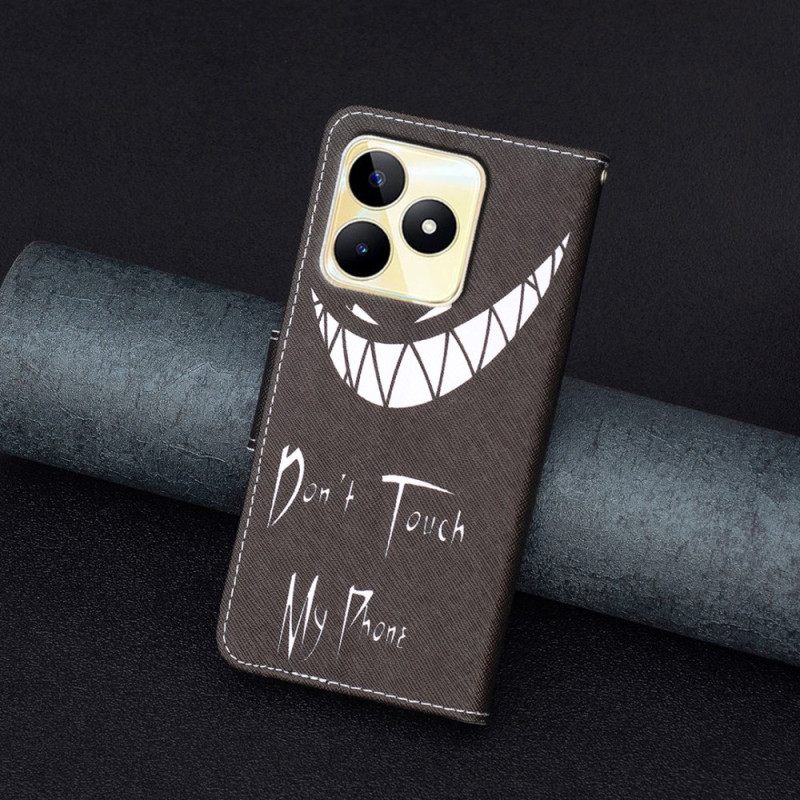 Δερματινη Θηκη Realme C53 Κακό Τηλέφωνο