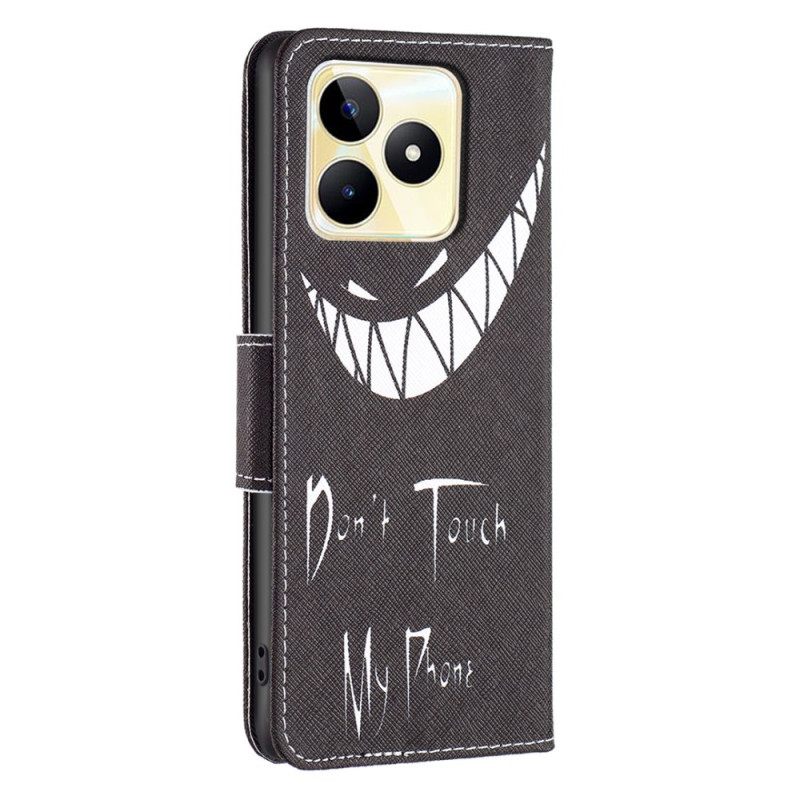 Δερματινη Θηκη Realme C53 Κακό Τηλέφωνο