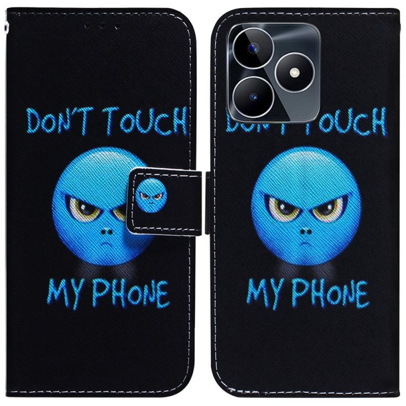 Δερματινη Θηκη Realme C53 Τηλέφωνο Με Emoji