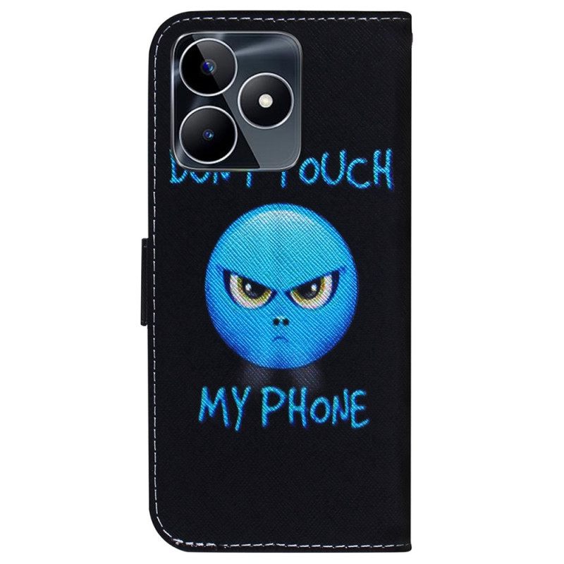 Δερματινη Θηκη Realme C53 Τηλέφωνο Με Emoji