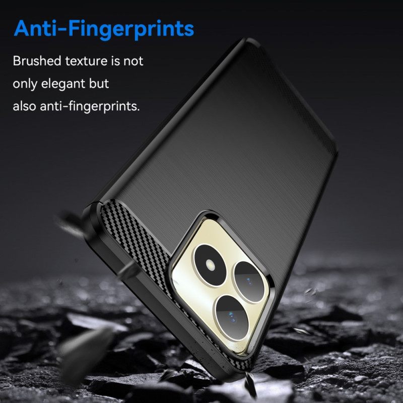 Κάλυμμα Realme C53 Θήκες Κινητών Βουρτσισμένο Ανθρακονήματα