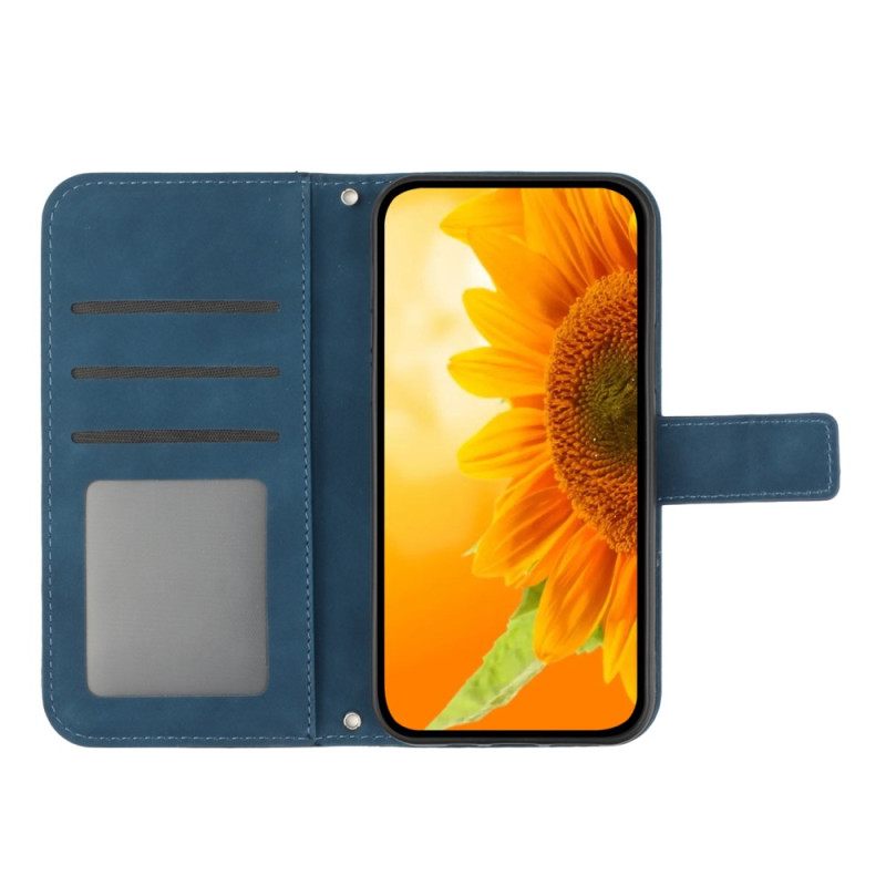 Θηκη Κινητου Realme C53 Ηλίανθος Με Λουρί Ώμου