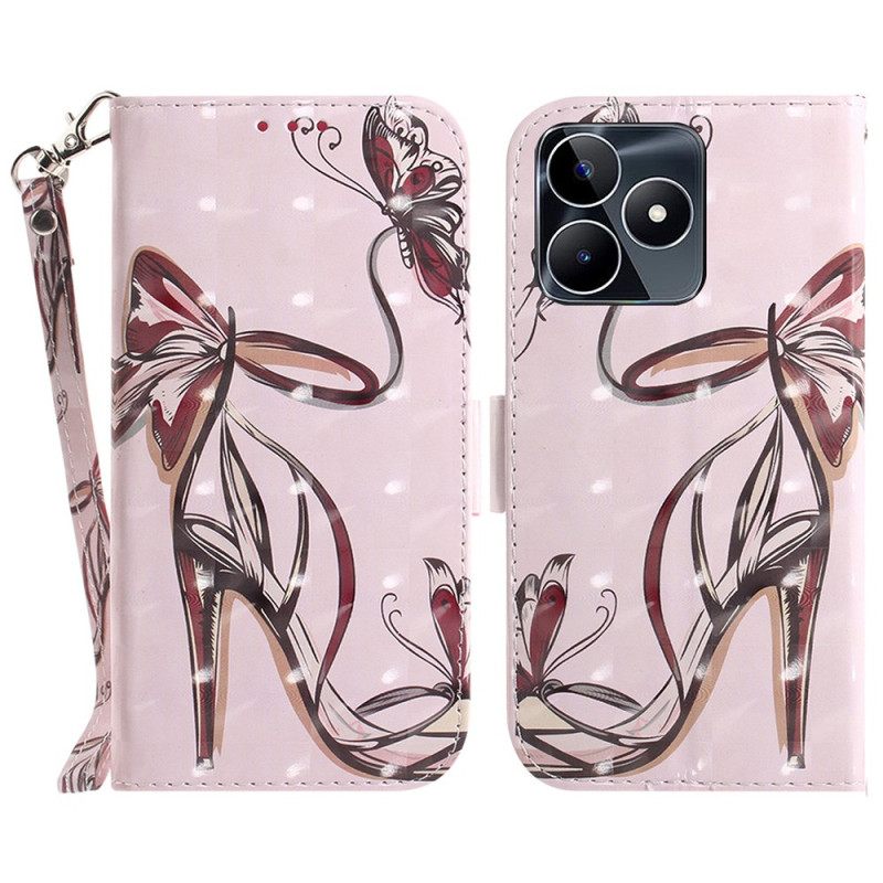 Θηκη Κινητου Realme C53 Θήκες Κινητών Θήκη Για Ψηλοτάκουνα Με Κορδόνι