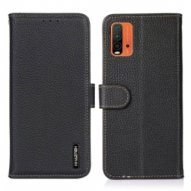 Κάλυμμα Xiaomi Redmi 9T Litchi Leather Khazneh