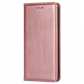 θηκη κινητου Vivo Y35 Θήκη Flip Ραφή Από Συνθετικό Δέρμα
