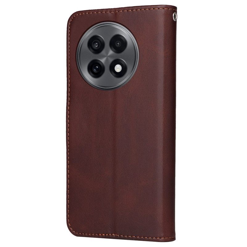 Δερματινη Θηκη Oneplus 13r Λουρί Από Απλό Δέρμα