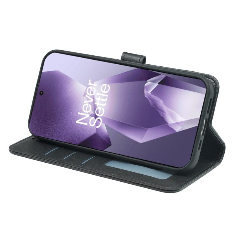 Δερματινη Θηκη Oneplus 13r Πορτοφόλι Με Διπλή Θήκη Καρτών