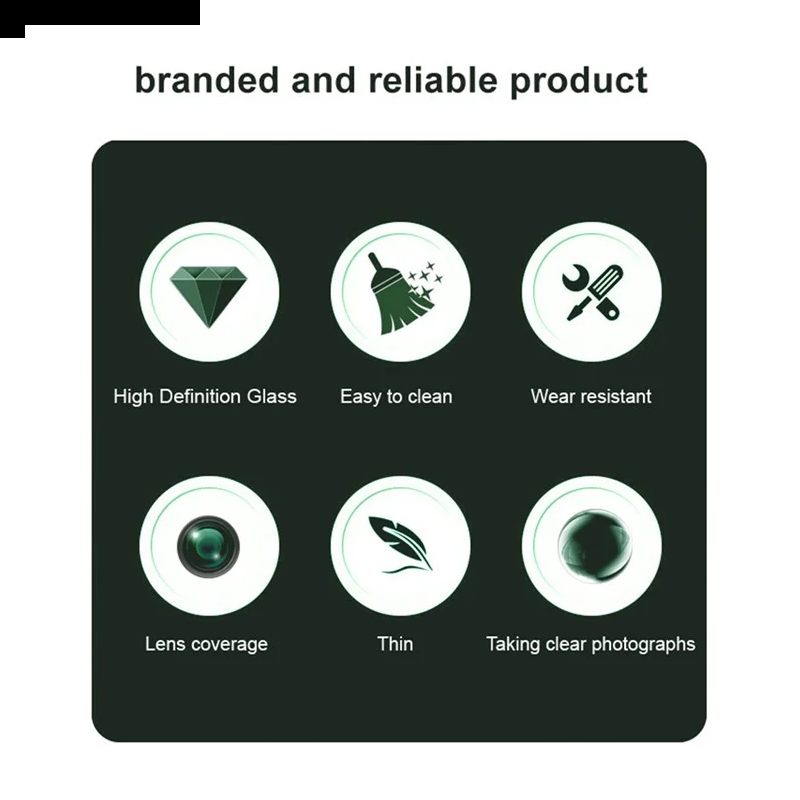 Προστατευτικό Φακού Από Σκληρυμένο Γυαλί Για Oneplus 13r (μαύρη Έκδοση)