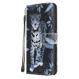 Κάλυμμα OnePlus Nord N10 με κορδονι Strappy Leopard