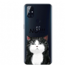 Θήκη OnePlus Nord N10 Η Γάτα Που Λέει Όχι
