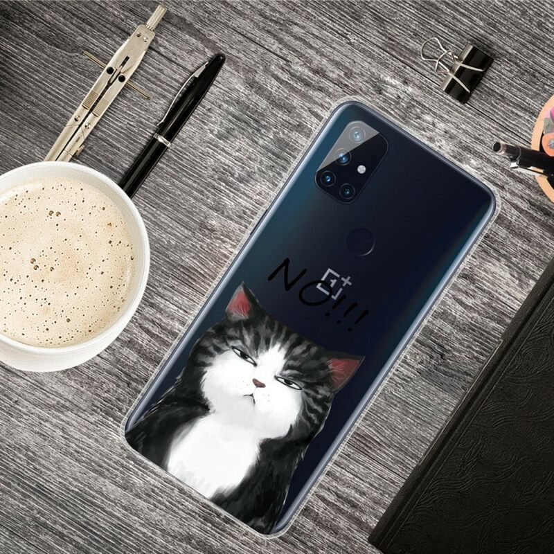 Θήκη OnePlus Nord N10 Η Γάτα Που Λέει Όχι