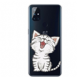 Θήκη OnePlus Nord N10 Χαριτωμένη Γάτα