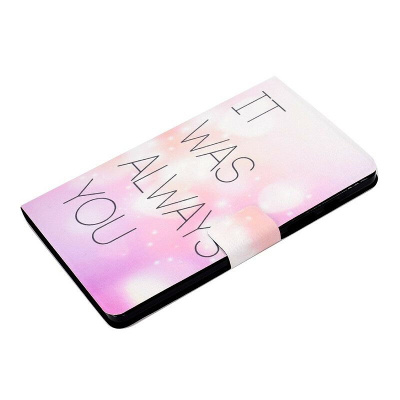 δερματινη θηκη Samsung Galaxy Tab A 8" (2019) Ήσουν Πάντα Εσύ