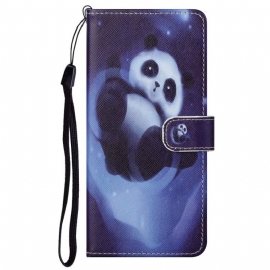 Κάλυμμα Google Pixel 6A με κορδονι Strappy Space Panda