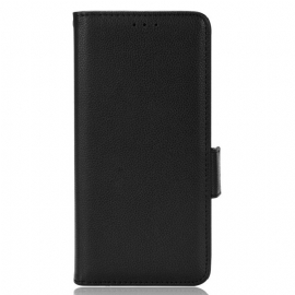 Κάλυμμα OnePlus Nord N100 Litchi Leather Style