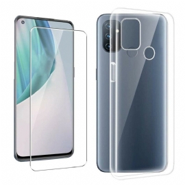 θηκη κινητου OnePlus Nord N100 Οθόνη Combo Και Tempered Glass