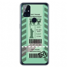 Θήκη OnePlus Nord N100 Κάρτα Επιβίβασης Για Νέα Υόρκη