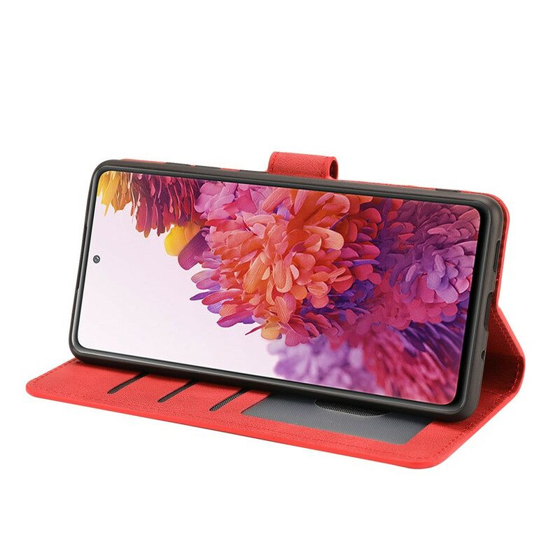 Θήκη Flip Samsung Galaxy S20 FE Κλασικό Vintage Faux Leather